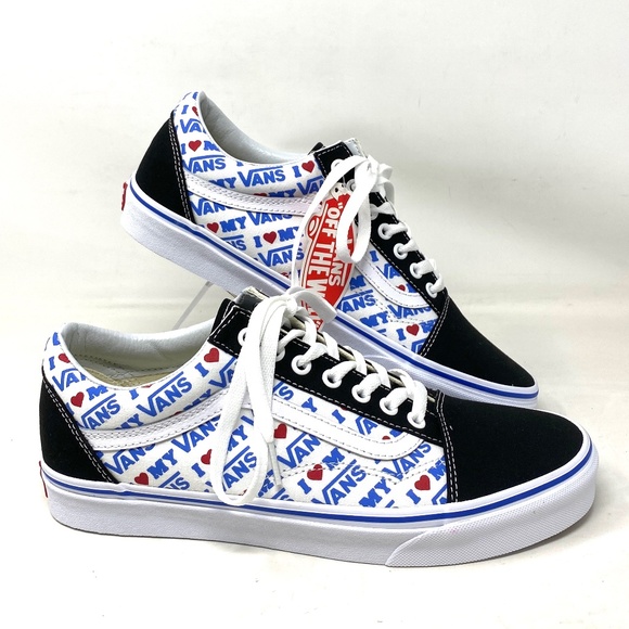 Vans Other - VANS Old Skool Skate Shoes Men Suede Black White Canvas Low Top Custom Alsu01240